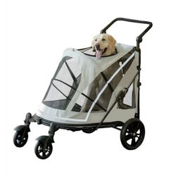 Lavender XL Dog Stroller