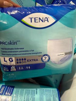 TENA ProSkin Extra Underwear Large 16 Count