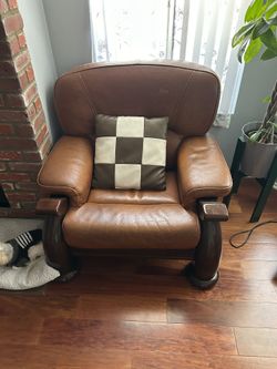 Leather Single Couch