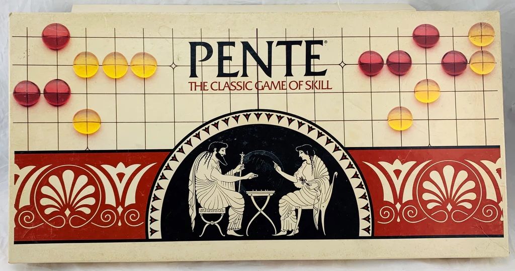 1984 Pente Game by Parker Brothers Complete in Very Good Condition