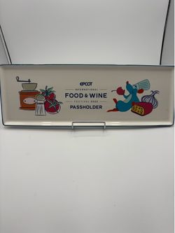 Epcot Food & Wine Festival 2022 Passholder Tray