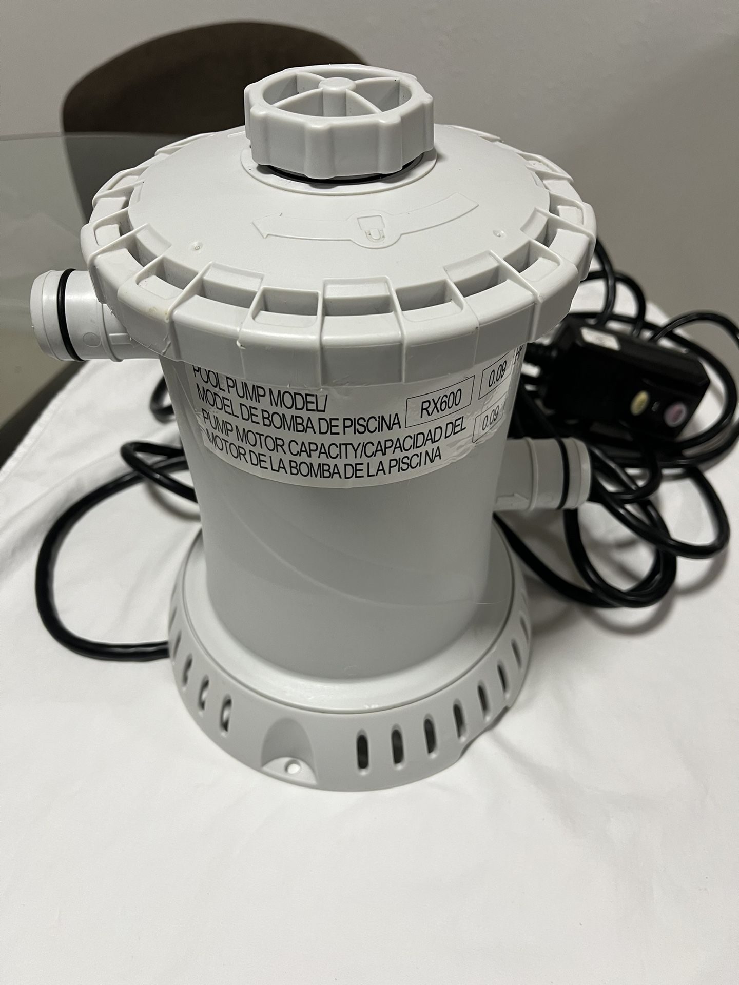 Polygroup Filter Pool Pump Model RX600 0.09 HP for Above Ground Pools