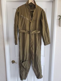 Vintage WWII US Army Air Force Type A-4 Flight Suit
