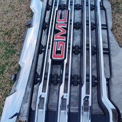 2021 gmc 3500hd slt chrome grille