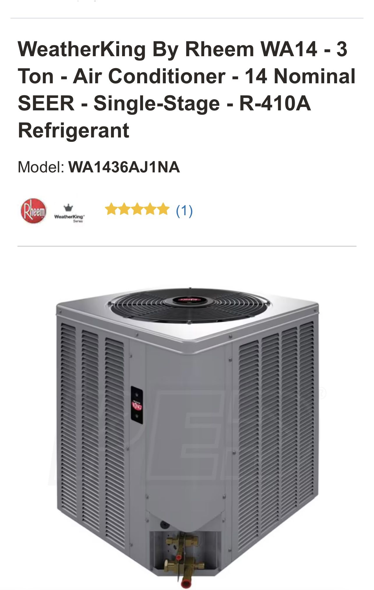 Air Handler Weather King Hvac Weatherking By Rheem 2025