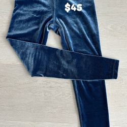 Beyond Yoga blue Velvet Pants