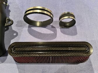 7.0L Z06 Corvette Carbon Fiber K&N Cold Air Intake