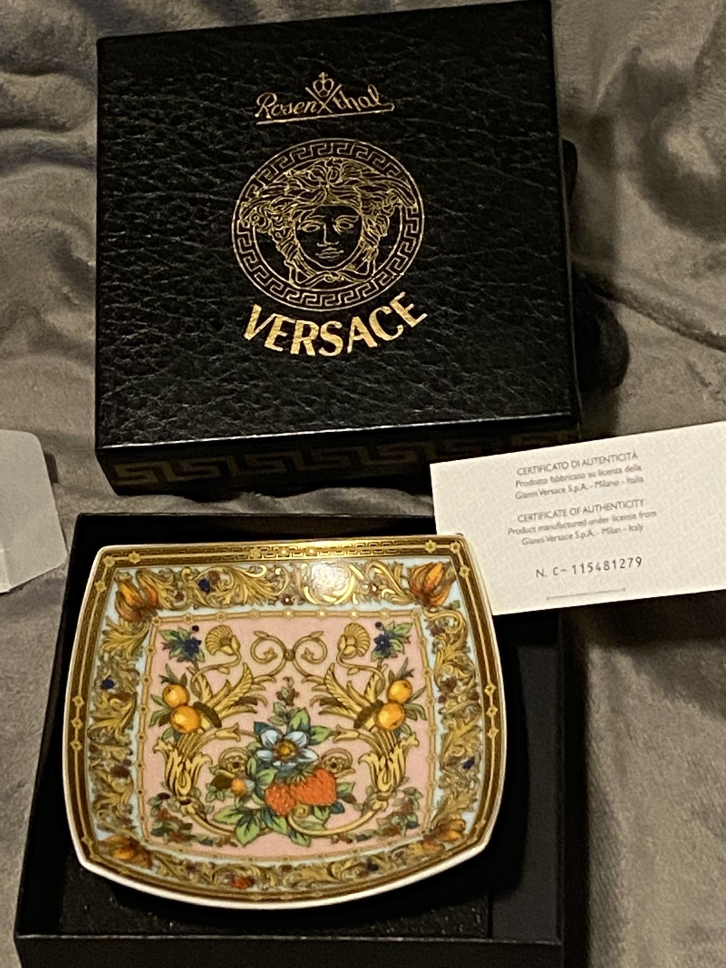 VERSACE LE JARDIN DE VERSACE DISH Candy Dish
