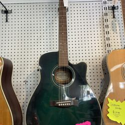Yamaha 6 String Acoustic Electric Guitar 