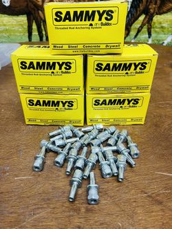 Sammys X-Press 25 Vertical Rod Anchor Super Screw with 3/8” Threaded Rod Capacity (5 Packs)