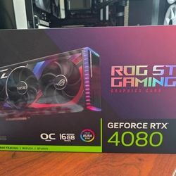 ASUS ROG STRIX NVIDIA GeForce RTX 4080 16GB GDDR6X Gaming Graphics Card