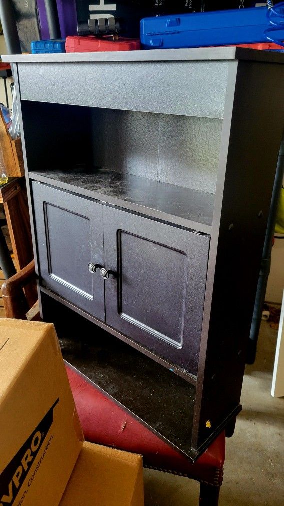 Storage Cabinet -with Shelves Can Mount On Wall