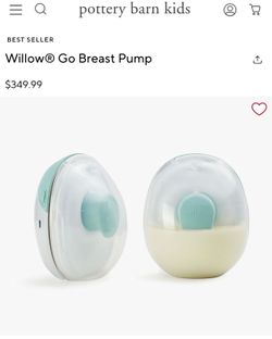 Willow Go Breast Pump - USED