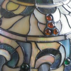 Victorian Glass Lamp Shade For Floor Lamp