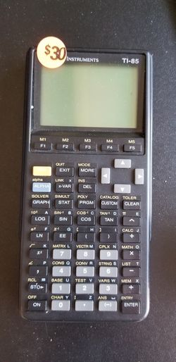Ti 85. Texas Instruments calculator.