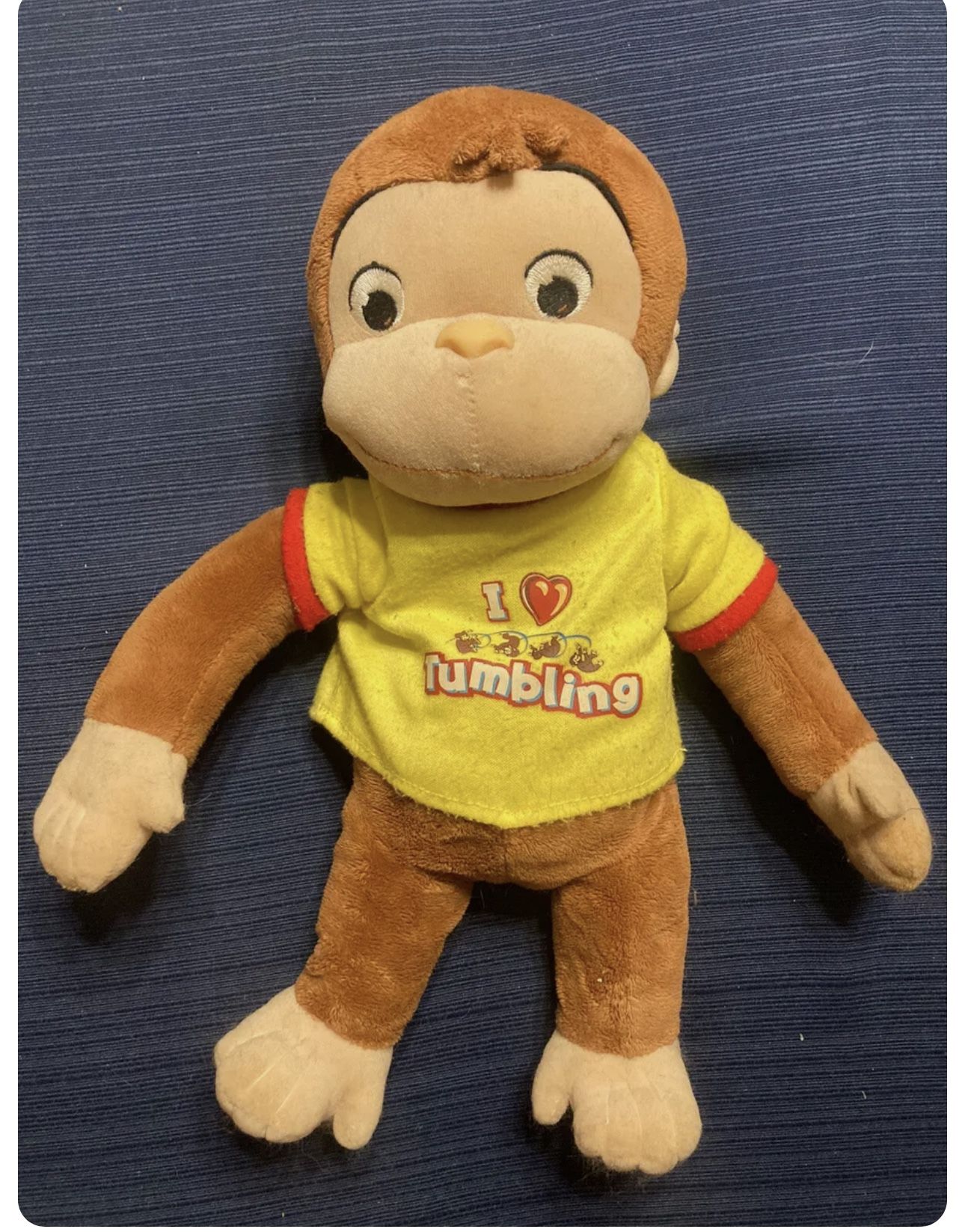 2007 Marvelâ„¢ Toys 15" I Love Tumbling Curious Georgeâ„¢ Stuffed Doll