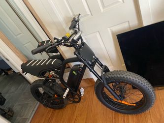 Electric fat tire bike