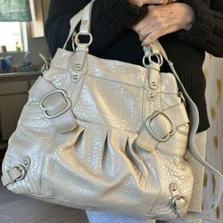 B. Makowsky - Large Hobo Leather Bag