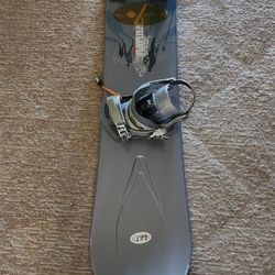 RIDE SNOWBOARD WITH BINDINGS AND BAG