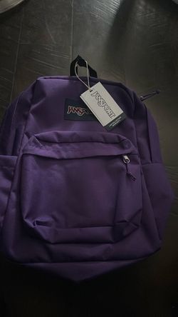 JanSport Purple Backpack with Tags