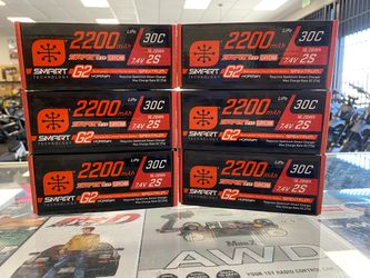 Spektrum 2200MAH 7.4V Lipo Batteries for GROMS