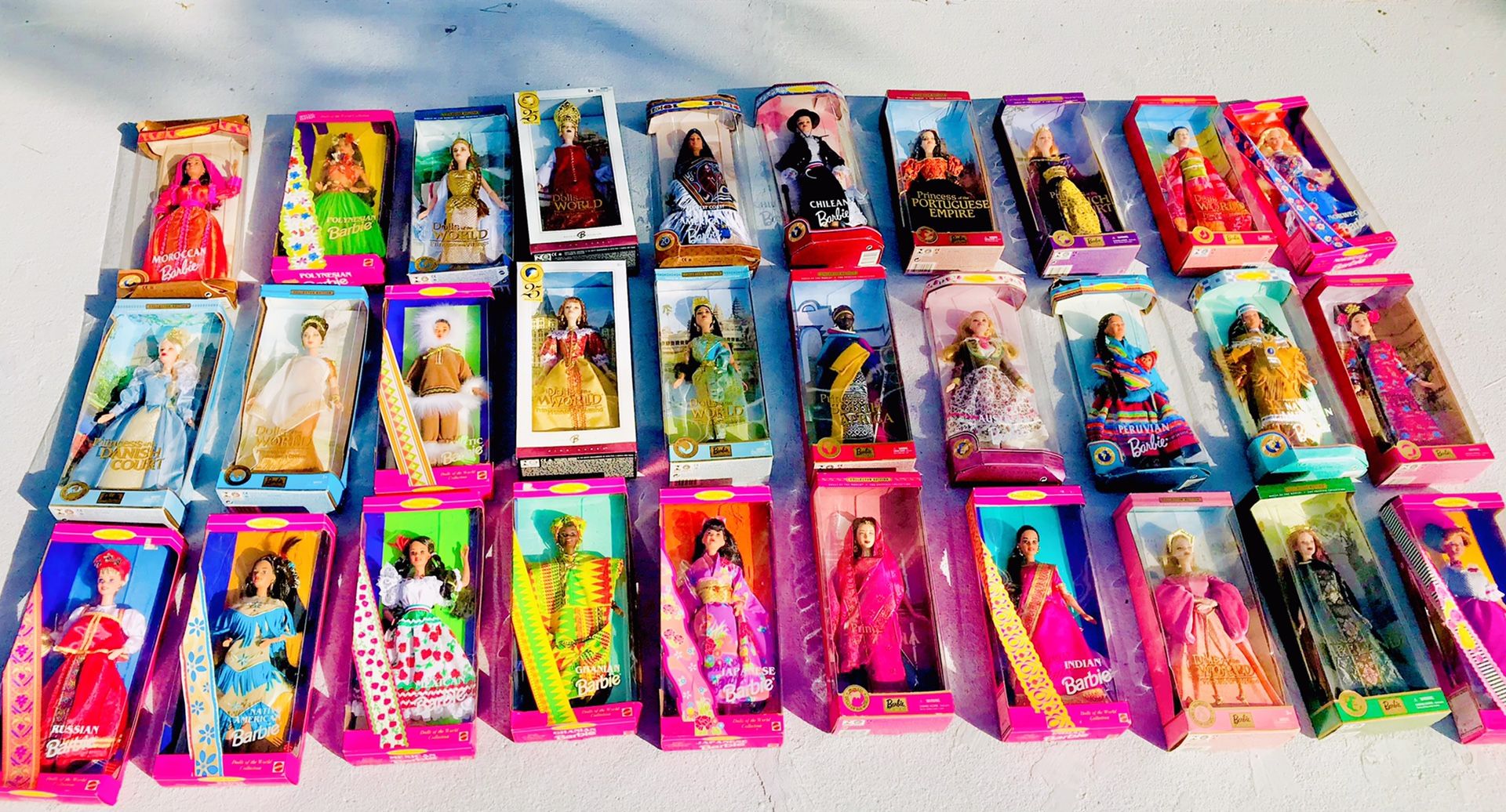 Collectible Barbies from Around the World