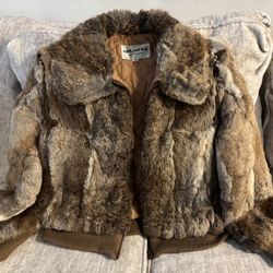 Vintage 100% Rabbit Fur