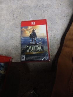The Legend of Zelda breath of the wild Nintendo switch 2 Edition