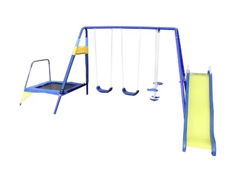 Almansor Metal Swing Set