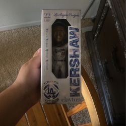 Clayton Kershaw World Series Ring Bobble head 