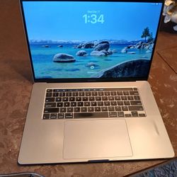 Apple MacBook Pro 16.1 2.6 Ghz I7 36 Core 2019 16 Gb Ram 512gb Ssd 0s Tahoe 26.0.1 Touch Bar Fingerprint With Charger 