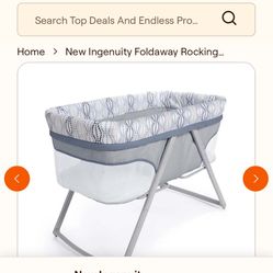 Used Foldable Bassinet 