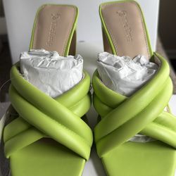 The Drop Women's Ava Crisscross Heeled Sandal