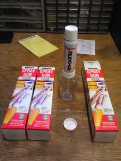 3 new preval spray guns
