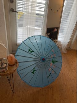 Chinese Japanese oriental hand painted cute umbrella