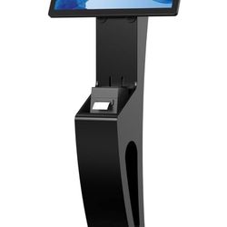 Sleek Floor Stand Kiosk for Monitors