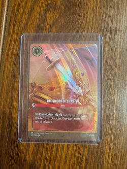 Lorcana TCG The Sword Of Shan-Yu 219/204