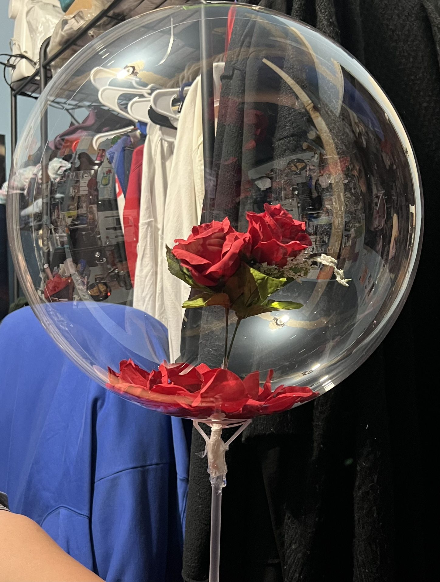 Balloons With Rose Insude