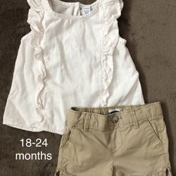 Baby Girl Outfit 18-24
