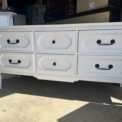 White dresser