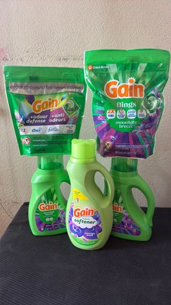 Gain Laundry Detergent bundle