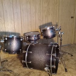 Yamaha Birch Custom 4 Piece Drum Kit