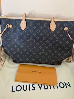 Louis Vuitton Neverfull MM Monogram Tote Bag