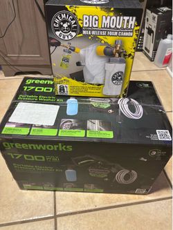 Power washer and Foam cannon
