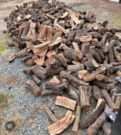 Almond Firewood Seasoned $55 Bin $110 Truck Load. $240 Cord