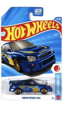 Hot Wheels Subaru Impreza WRX HW J-Imports