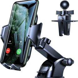 Car phone holder Powerful Suction [Rally Racing-Grade Stability] dash, vent, window