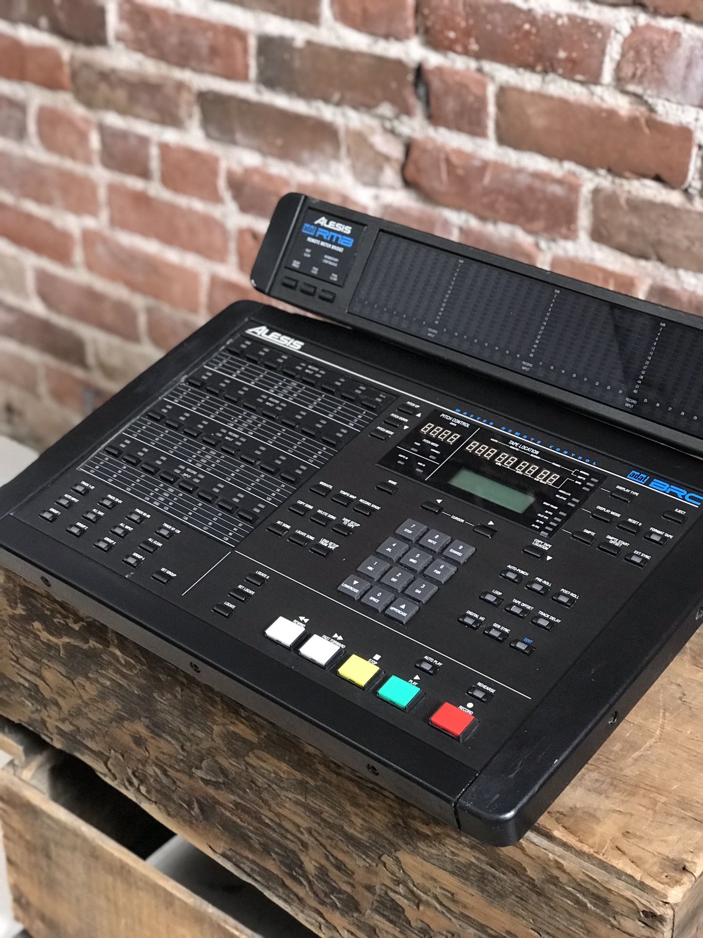 ALESIS ADAT BRC master remote controller with the RMB Meter Bridge Rare