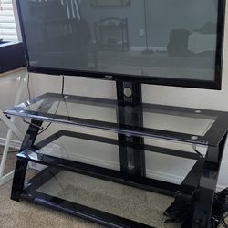 Entertainment Stand + TV
