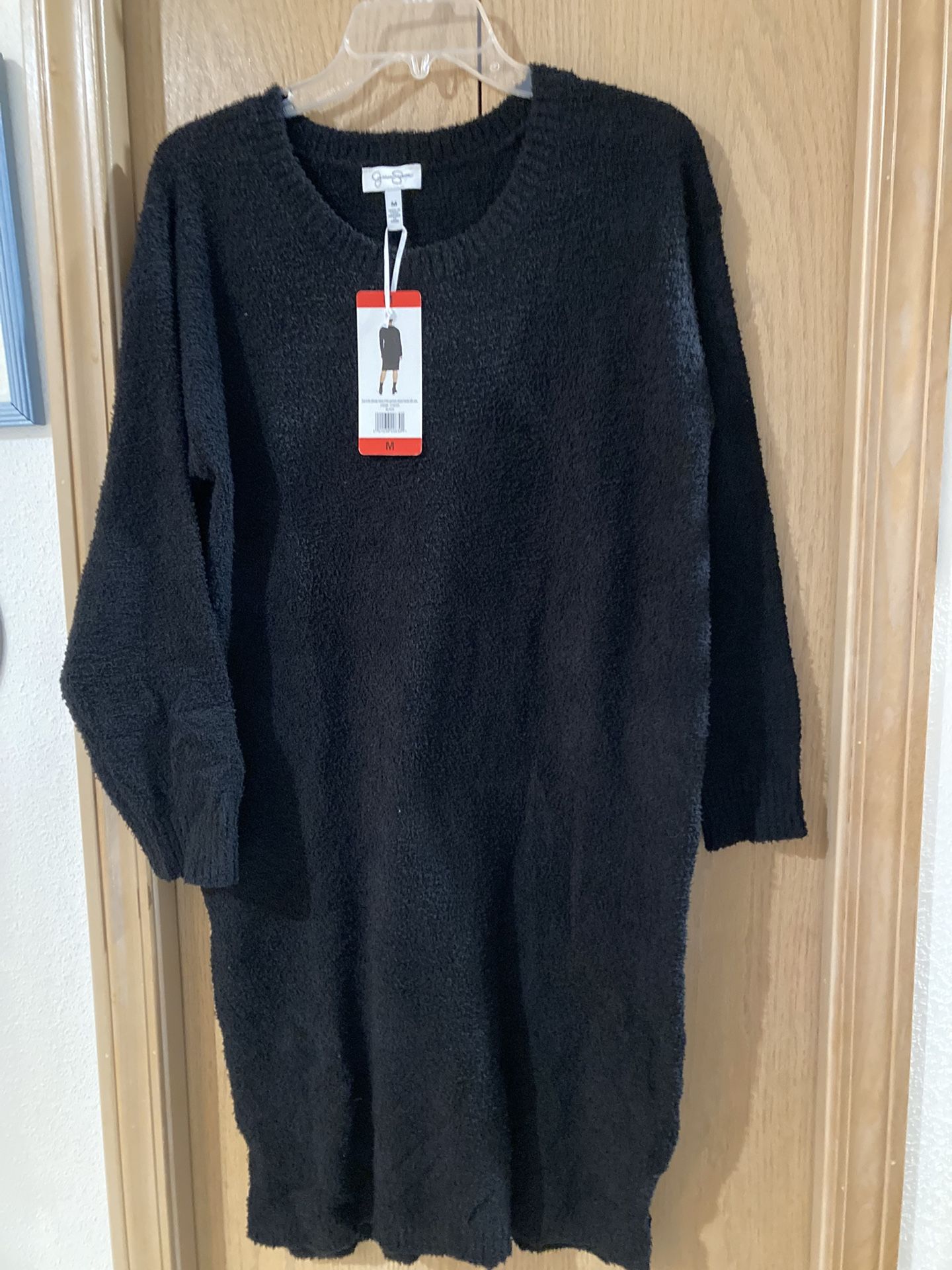 Néw Jessica Simpson Black Sweater Dress Size Medium